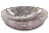 Polished Rose Quartz Bowl #304680-1